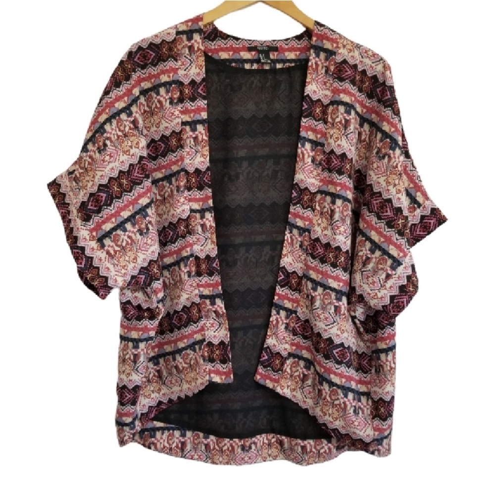 FOREVER 21 Aztec Bohemian Kimono